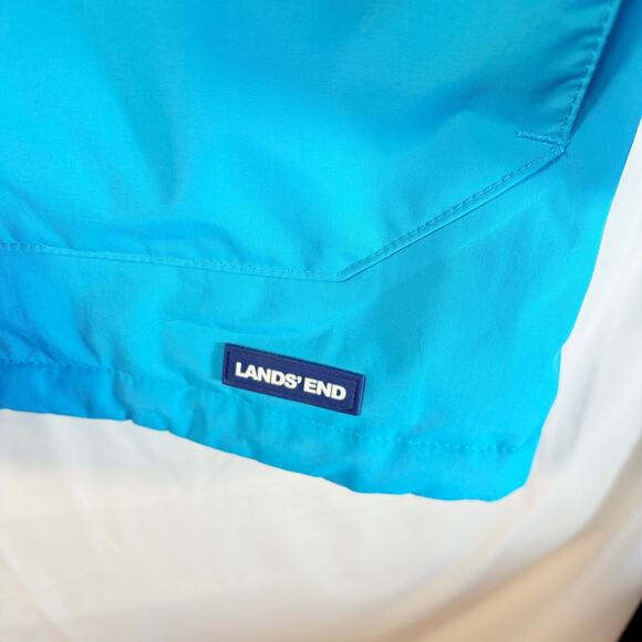 Lands' End Women's Squall Waterproof Insulated Parka Rain Jacket Size L - Picture 5 of 7